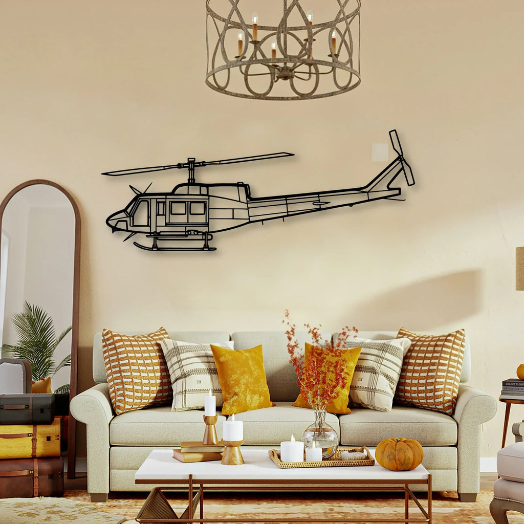150 5 Classic Aircraft Silhouette Metal Wall Art - Tinvibe