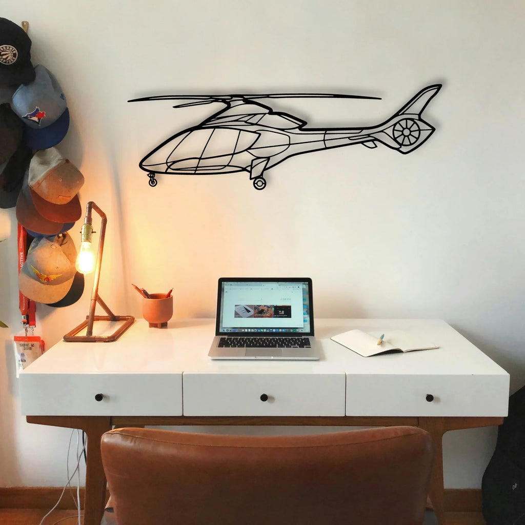 170B 4 Classic Aircraft Silhouette Metal Wall Art - Tinvibe