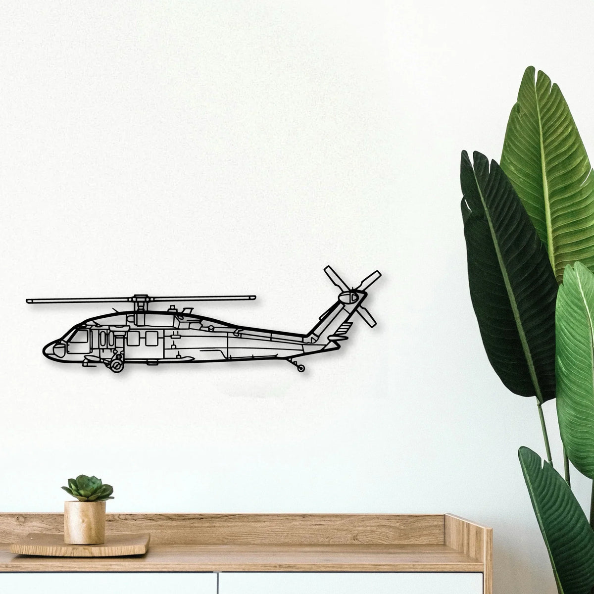180 Skywagon 3 Classic Aircraft Silhouette Metal Wall Art - Tinvibe