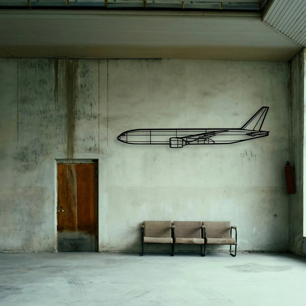 182H Skylane Classic Aircraft Silhouette Metal Wall Art - Tinvibe