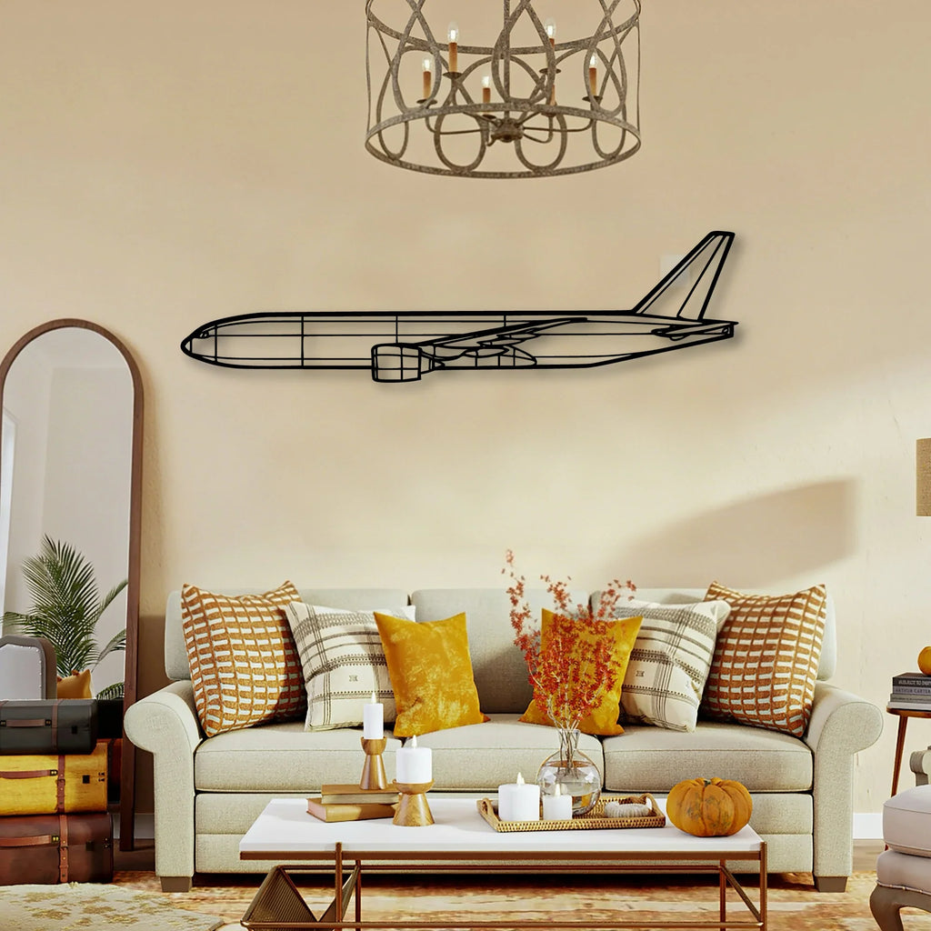 182H Skylane Classic Aircraft Silhouette Metal Wall Art - Tinvibe
