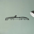 190SL 1958 Classic Silhouette Metal Wall Art - Tinvibe