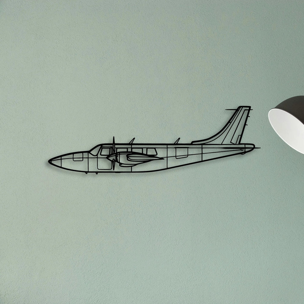 201 Standard Libelle 4 Classic Aircraft Silhouette Metal Wall Art - Tinvibe