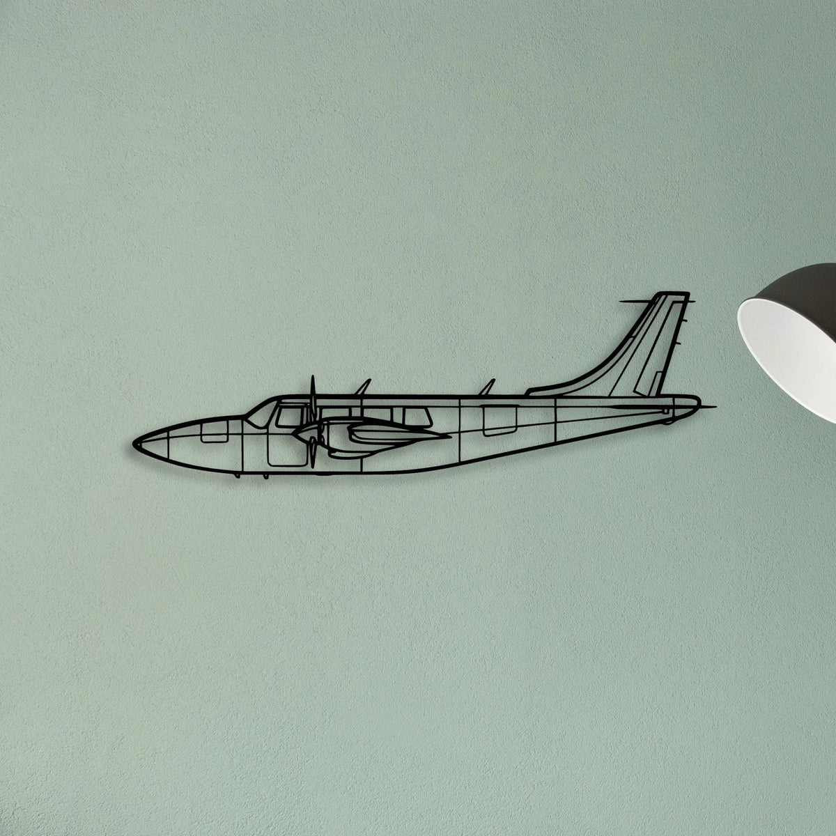 201 Standard Libelle 4 Classic Aircraft Silhouette Metal Wall Art - Tinvibe