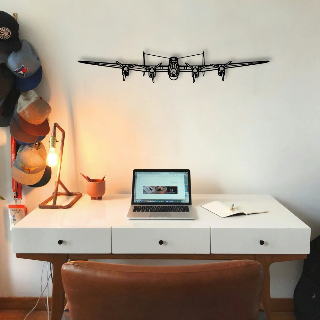 201 Standard Libelle 5 Classic Aircraft Silhouette Metal Wall Art - Tinvibe