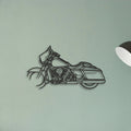 2015 Harley Davidson Street Glide Special Classic Motorcycle Silhouette Metal Wall Art - Tinvibe
