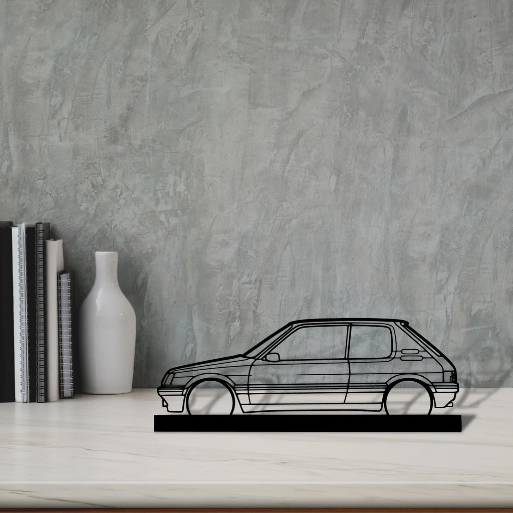 205-gti Silhouette Metal Art Stand - Tinvibe
