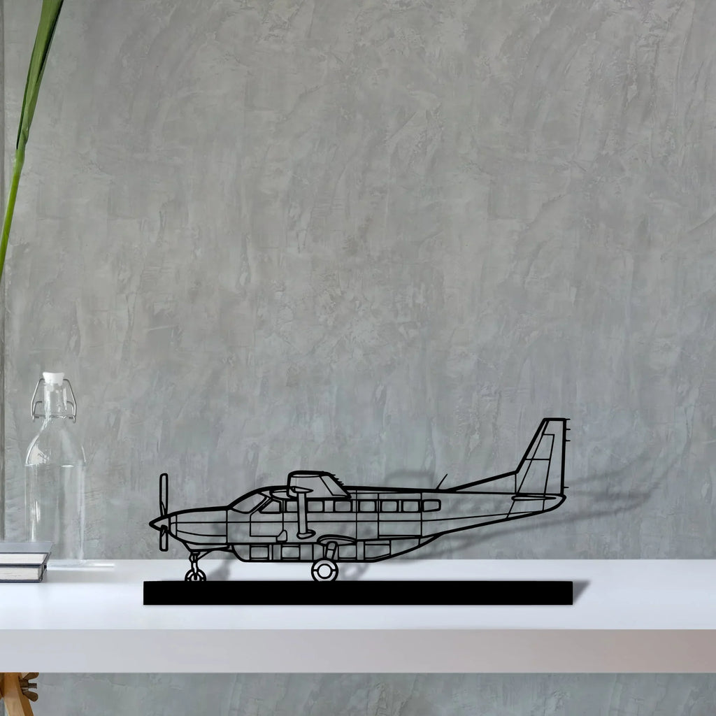 208-caravan Silhouette Metal Art Stand - Tinvibe