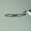 210 Centurion Classic Aircraft Silhouette Metal Wall Art - Tinvibe