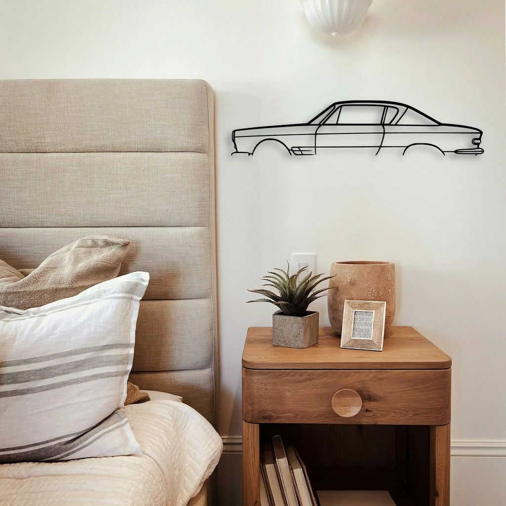 2300 1966 Classic Silhouette Metal Wall Art - Tinvibe