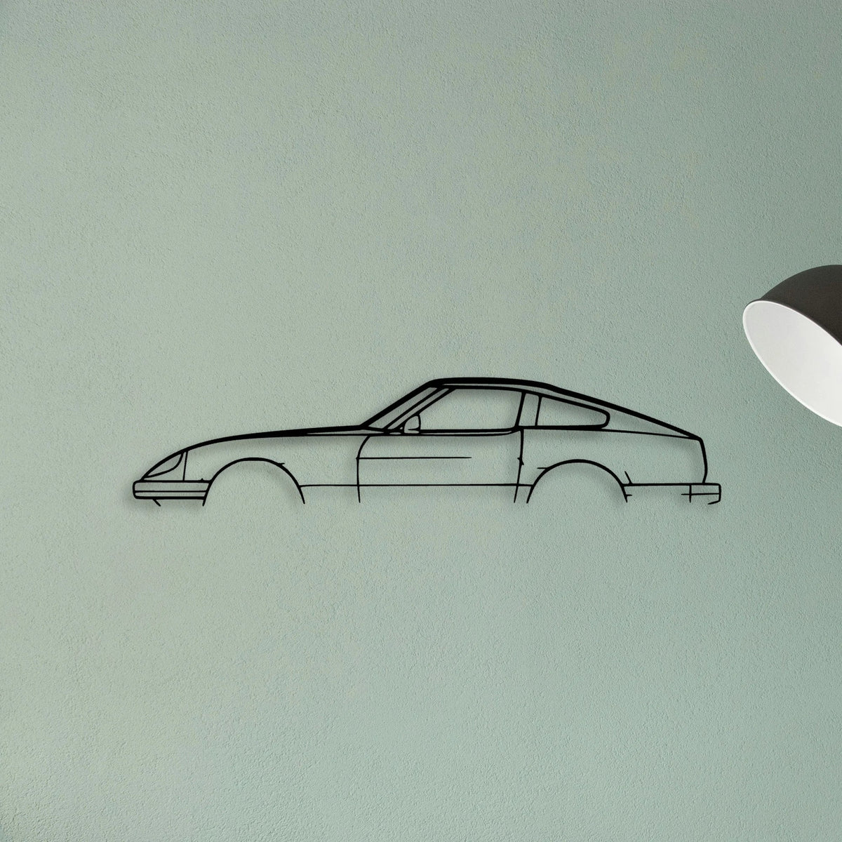 280ZX Classic Silhouette Metal Wall Art - Tinvibe