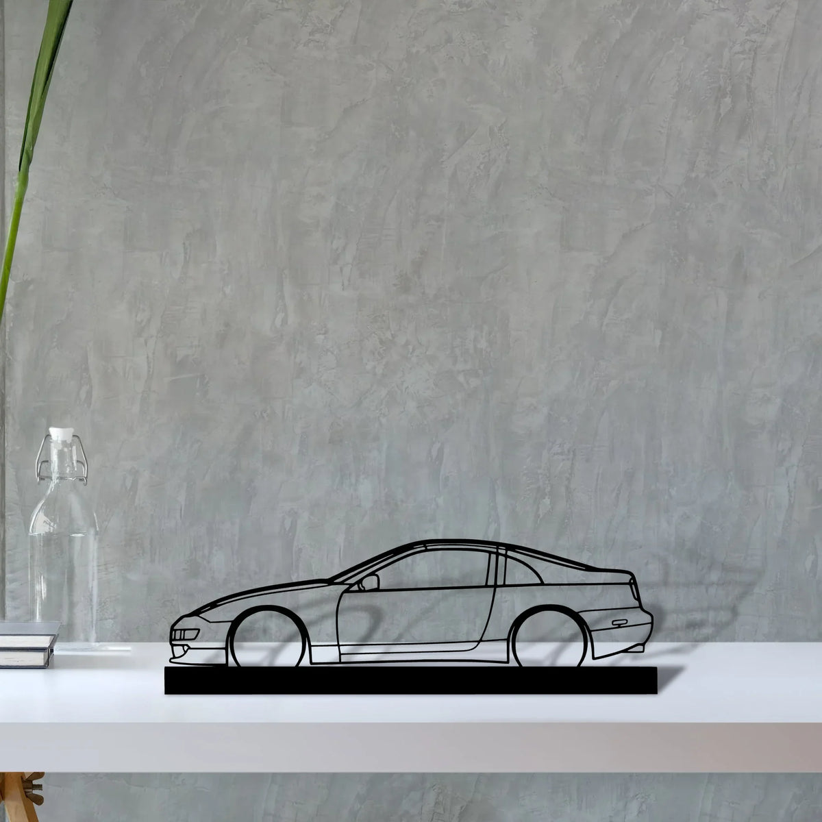 300zx Silhouette Metal Art Stand - Tinvibe