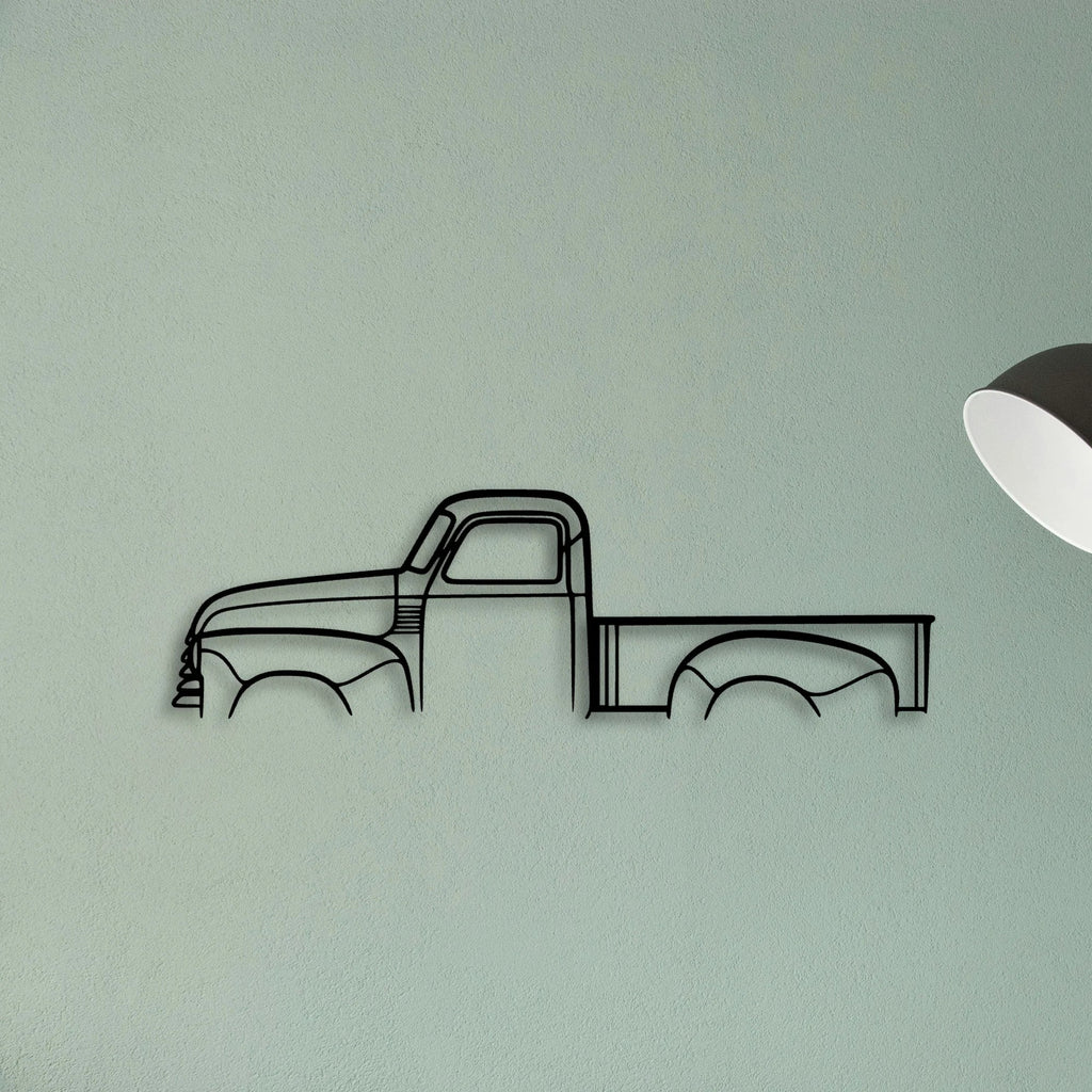 3100 1948 Classic Silhouette Metal Wall Art - Tinvibe
