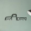 3100 1948 Classic Silhouette Metal Wall Art - Tinvibe