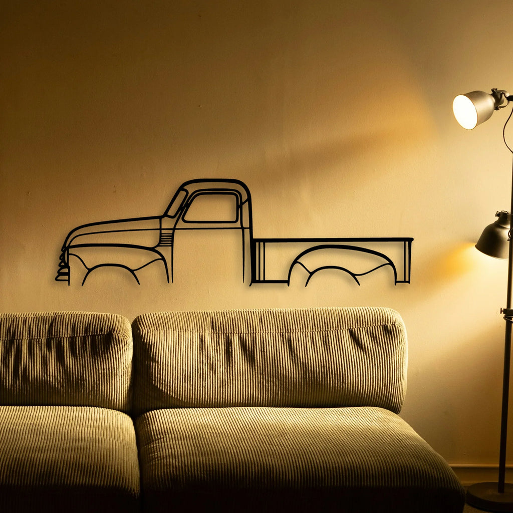 3100 1948 Classic Silhouette Metal Wall Art - Tinvibe