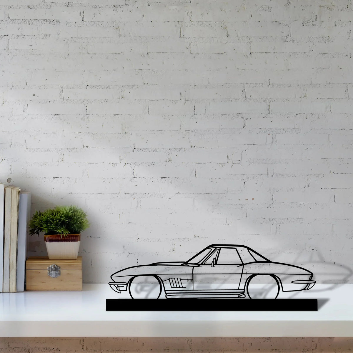 327-1967 Silhouette Metal Art Stand - Tinvibe