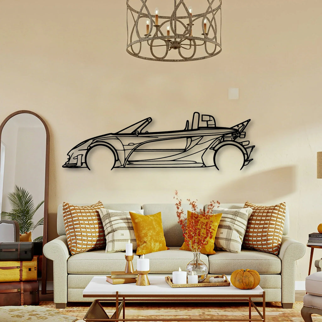 340R 2002 Classic Silhouette Metal Wall Art - Tinvibe