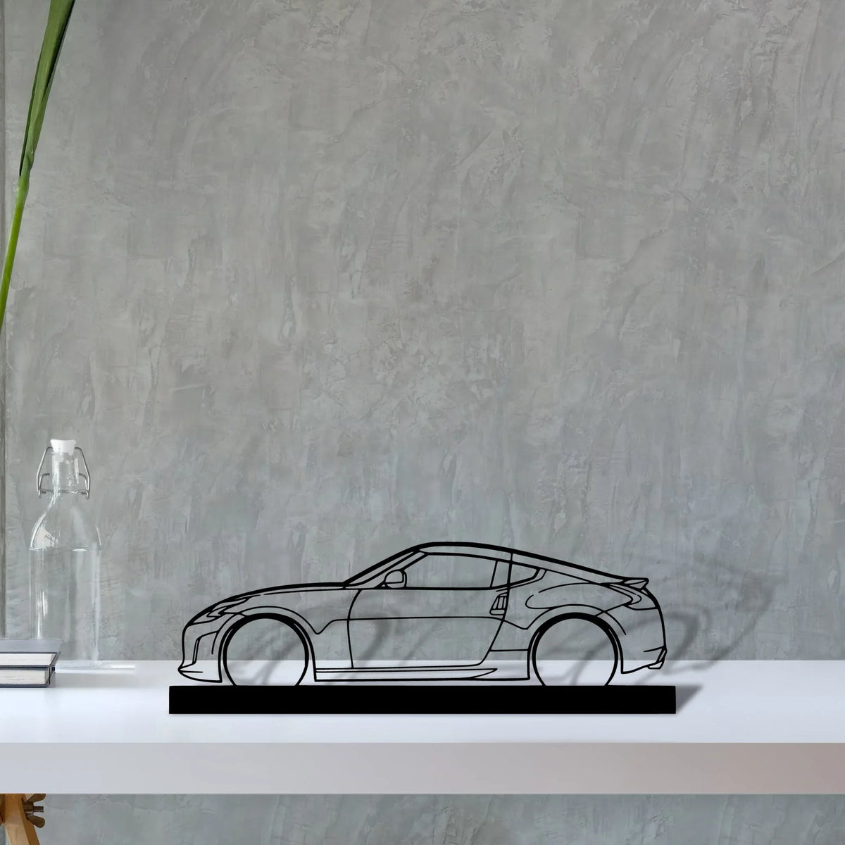 370z Silhouette Metal Art Stand - Tinvibe