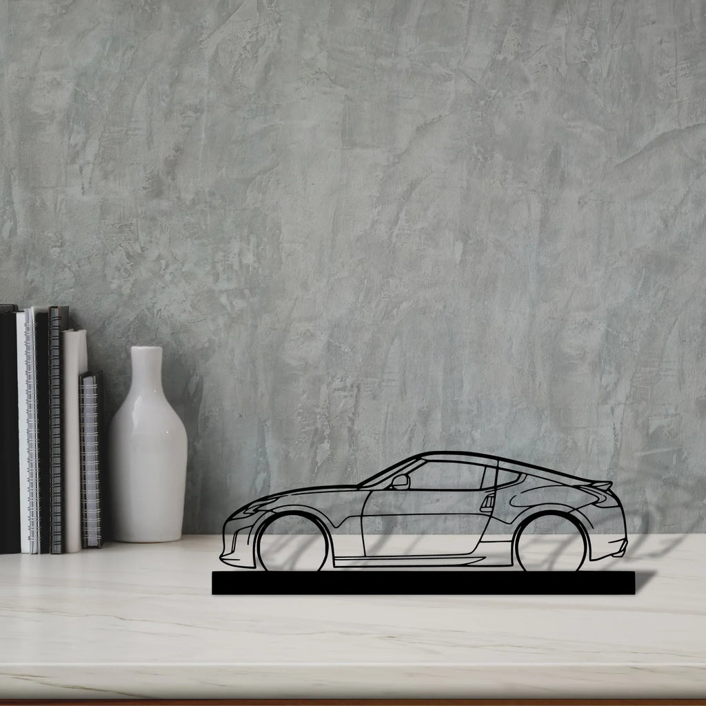 370z Silhouette Metal Art Stand - Tinvibe