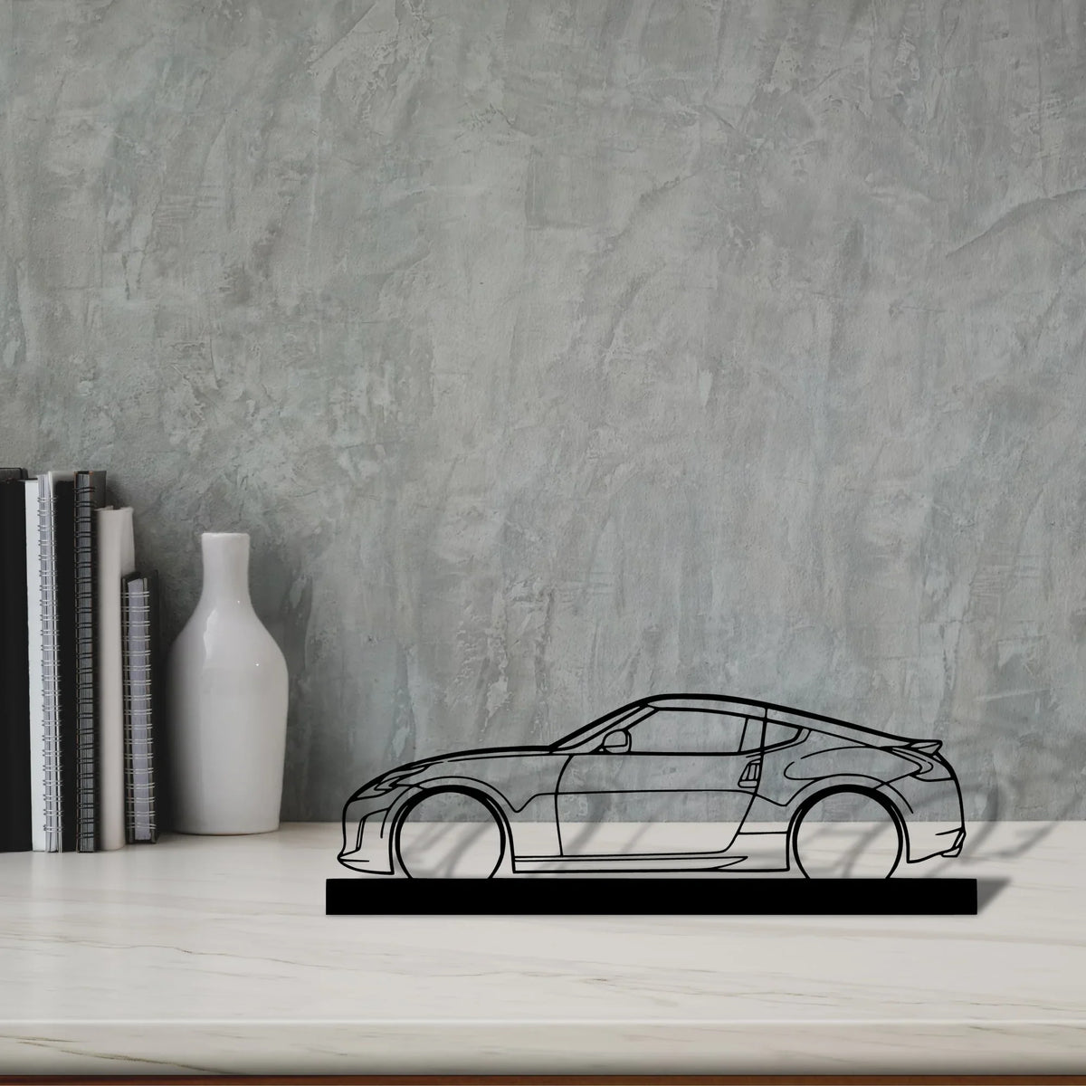 370z Silhouette Metal Art Stand - Tinvibe