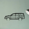 4Runner 2003 Classic Silhouette Metal Wall Art - Tinvibe