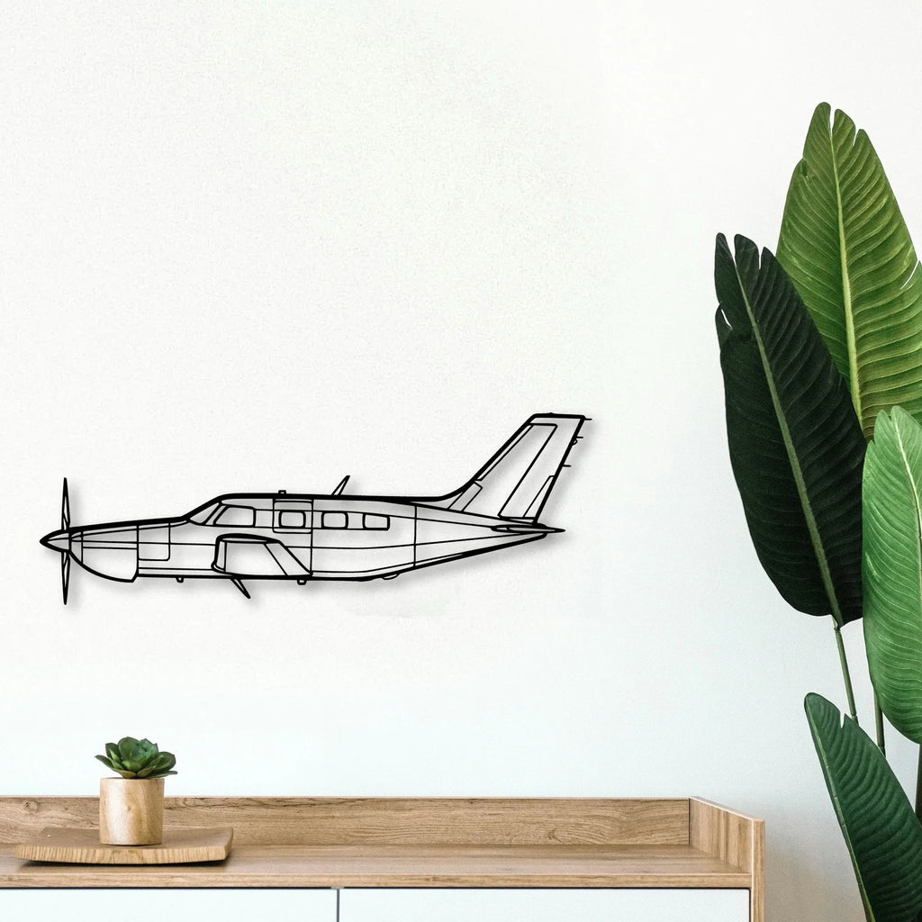 737 800 Classic Aircraft Silhouette Metal Wall Art - Tinvibe