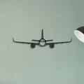 747 400F 2 Classic Aircraft Silhouette Metal Wall Art - Tinvibe