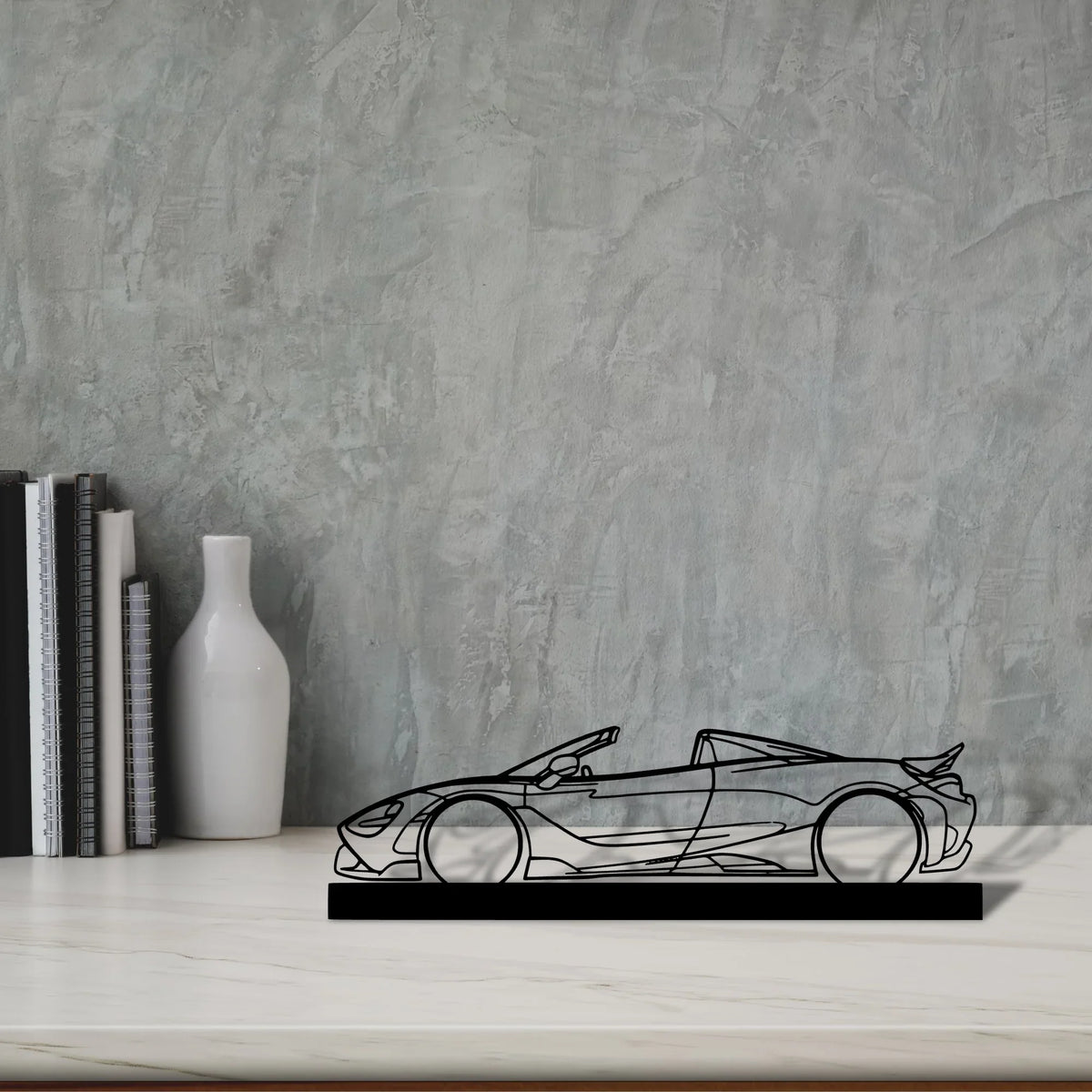765-lt Silhouette Metal Art Stand - Tinvibe