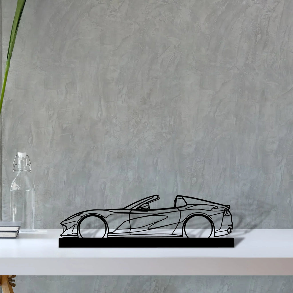 812-gts Silhouette Metal Art Stand - Tinvibe