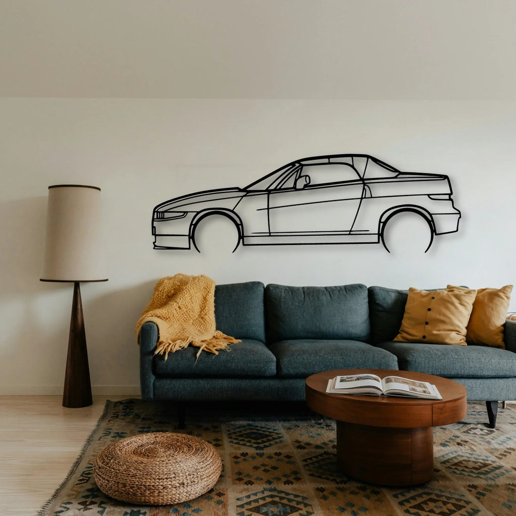 Alfa RZ Classic Silhouette Metal Wall Art - Tinvibe