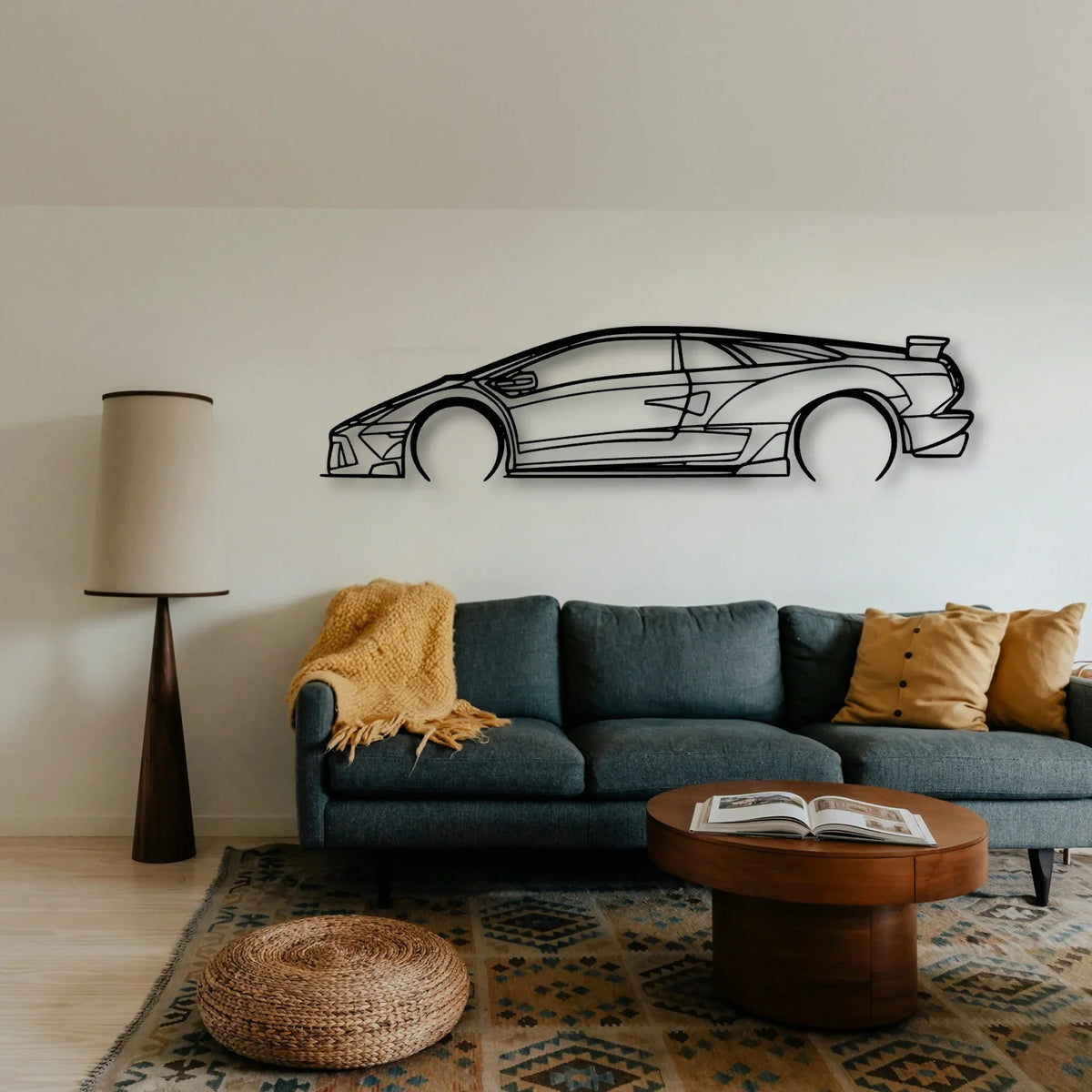 Diablo 6 0 Classic Silhouette Metal Wall Art - Tinvibe