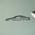 Eclipse 2002 Classic Silhouette Metal Wall Art - Tinvibe
