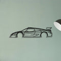 F50 GT Classic Silhouette Metal Wall Art - Tinvibe