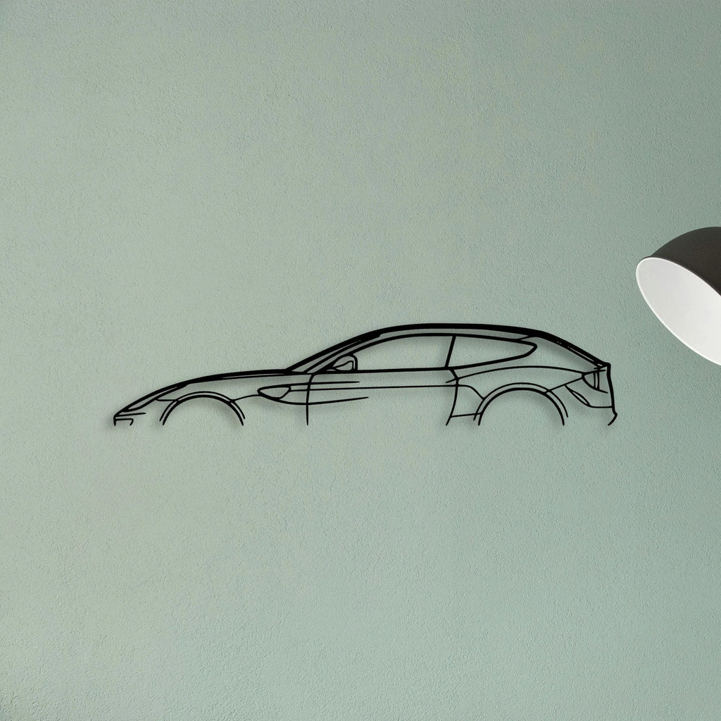 FF 2012 Classic Silhouette Metal Wall Art - Tinvibe