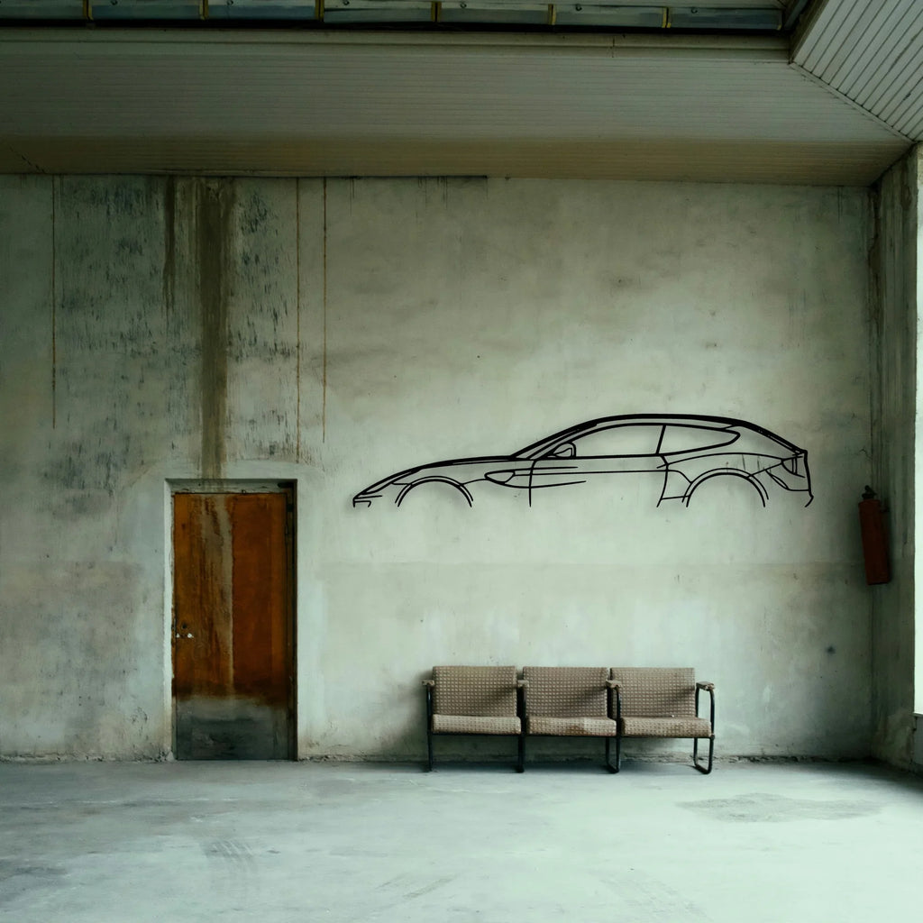 FF 2012 Classic Silhouette Metal Wall Art - Tinvibe