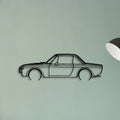 Fulvia 1970 Classic Silhouette Metal Wall Art - Tinvibe