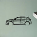 GLA45 Classic Silhouette Metal Wall Art - Tinvibe