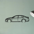 GS 350 2013 Classic Silhouette Metal Wall Art - Tinvibe