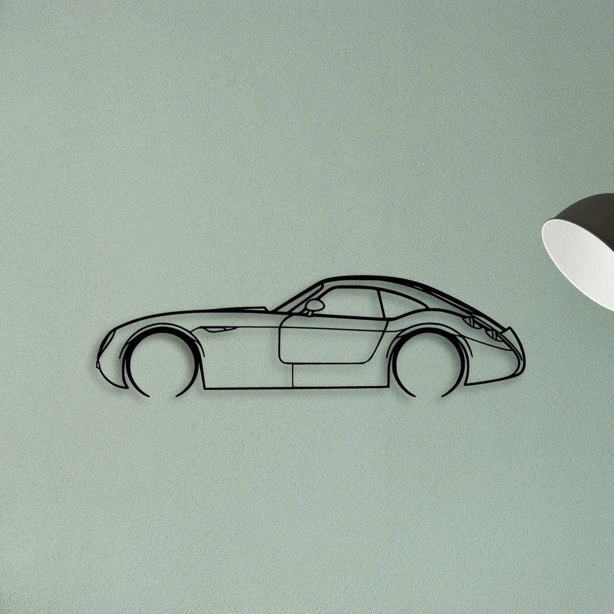 GT MF4 Classic Silhouette Metal Wall Art - Tinvibe