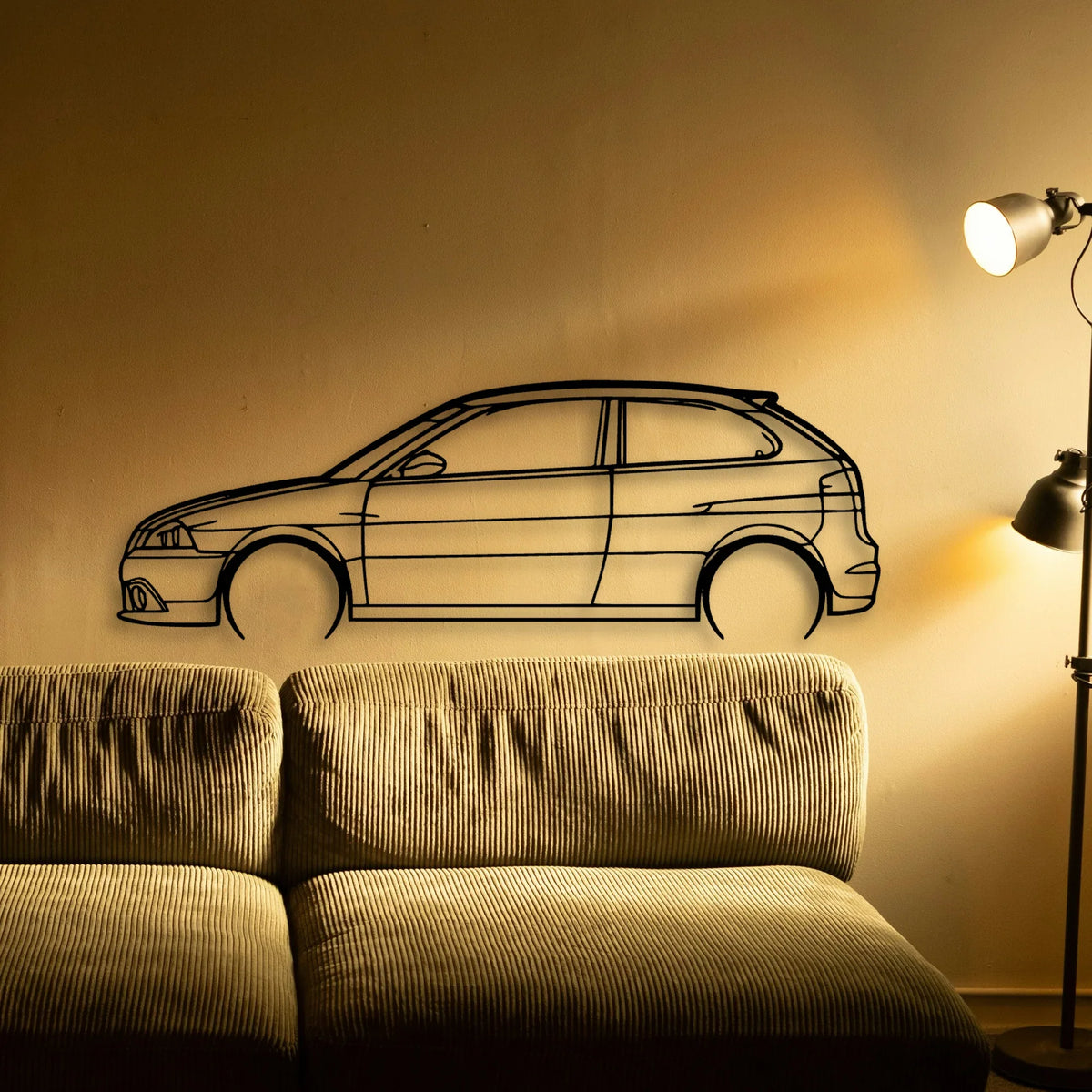 Ibiza 2006 Classic Silhouette Metal Wall Art - Tinvibe