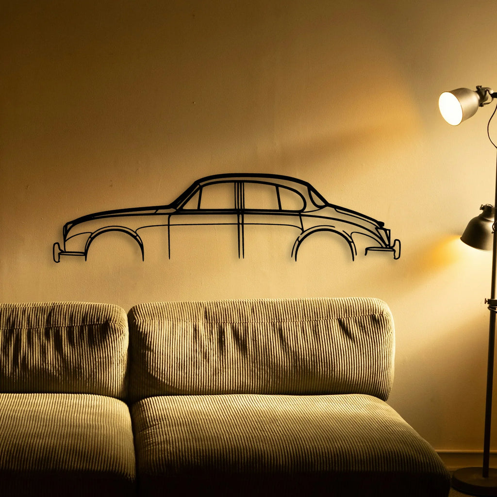 J Mark 2 Classic Silhouette Metal Wall Art - Tinvibe
