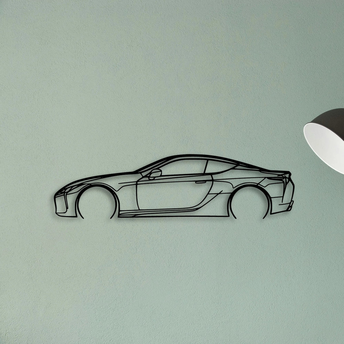LC 2 Classic Silhouette Metal Wall Art - Tinvibe