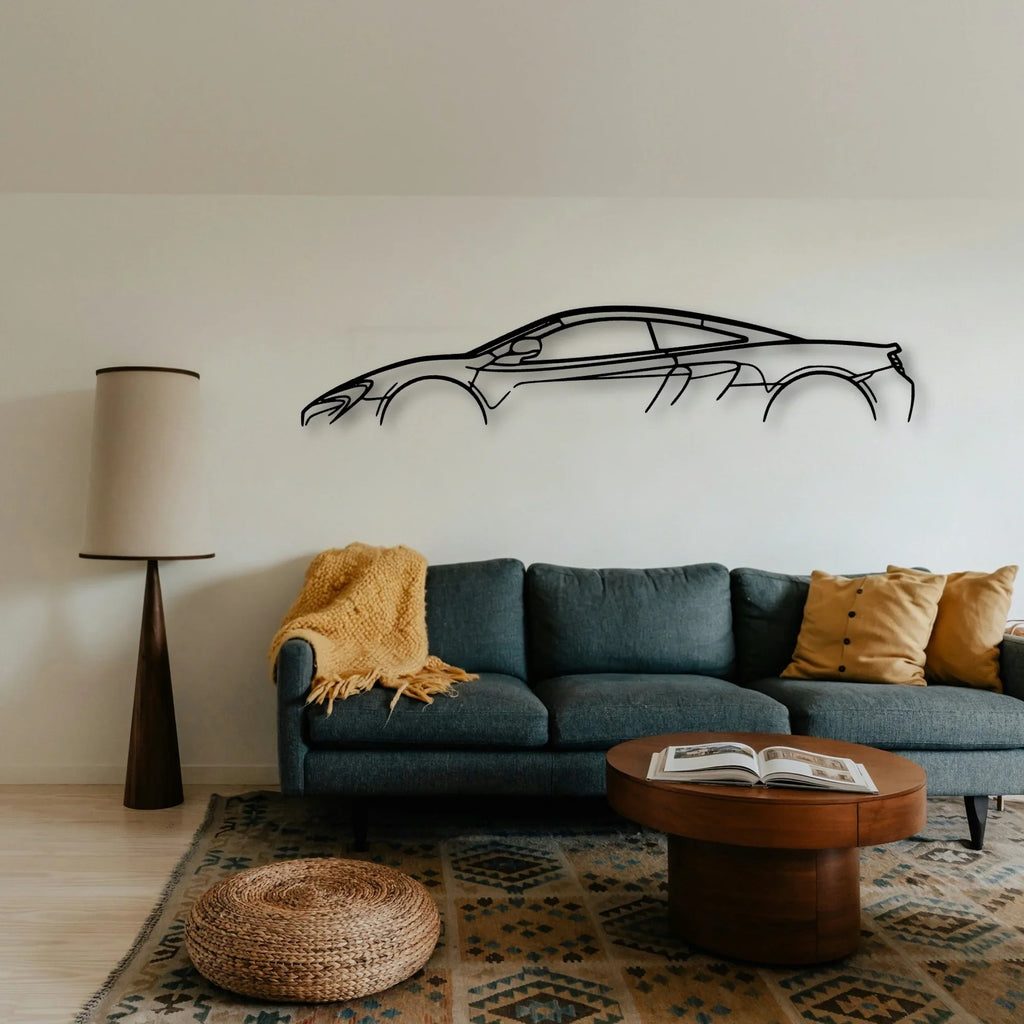 MCL 650S Classic Silhouette Metal Wall Art - Tinvibe