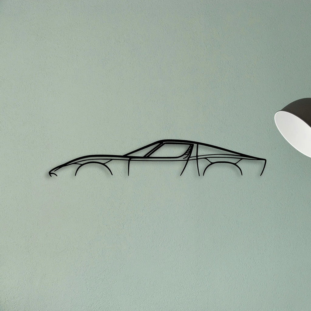 Miura Classic Silhouette Metal Wall Art - Tinvibe