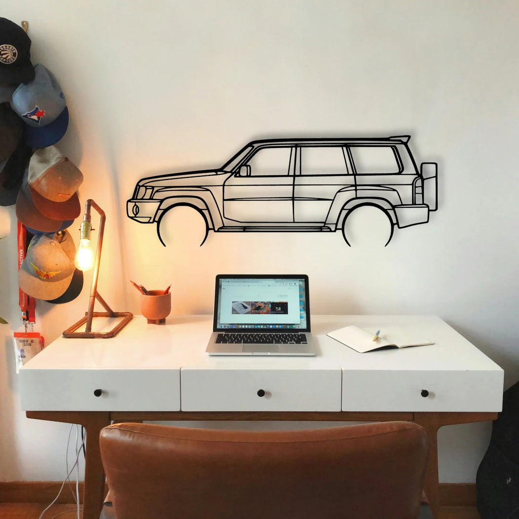 Patrol Y61 2022 Classic Silhouette Metal Wall Art - Tinvibe
