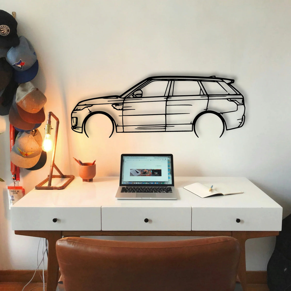 Range Sport 2020 Classic Silhouette Metal Wall Art - Tinvibe
