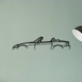 S2000 Classic Silhouette Metal Wall Art - Tinvibe