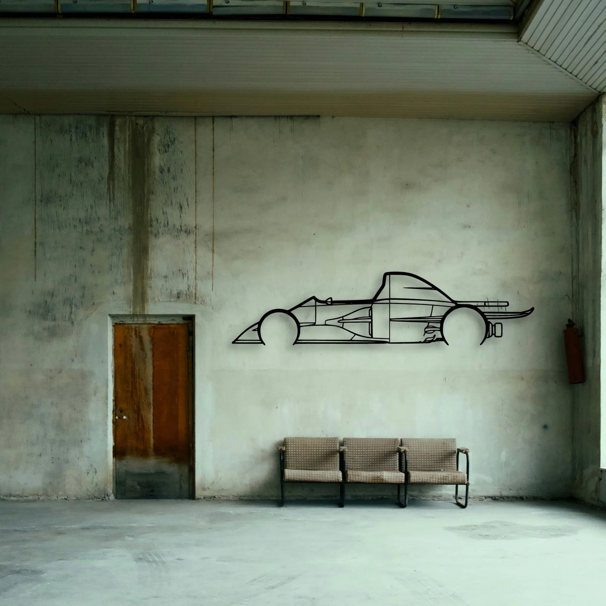 Swift DB1 1985 Classic Silhouette Metal Wall Art - Tinvibe
