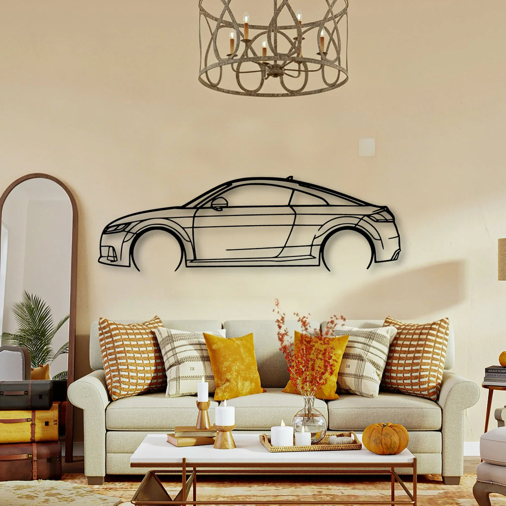 TTS 8S Classic Silhouette Metal Wall Art - Tinvibe