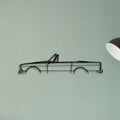 Tiger MK1A 1965 Classic Silhouette Metal Wall Art - Tinvibe